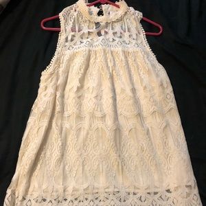 BRAND NEW WITH TAGS 🌸 Target lace high neck tank